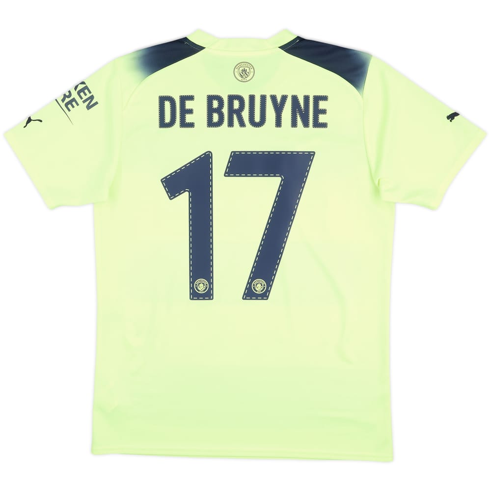 2022-23 Manchester City Third Shirt De Bruyne #17 - 9/10 - (M)