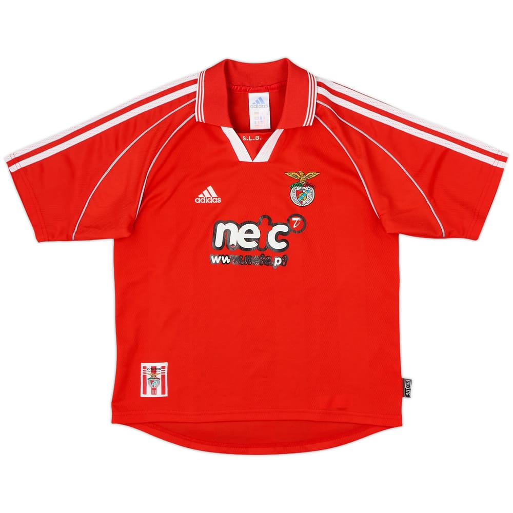 2000-01 Benfica Home Shirt - 5/10 - (L.Boys)