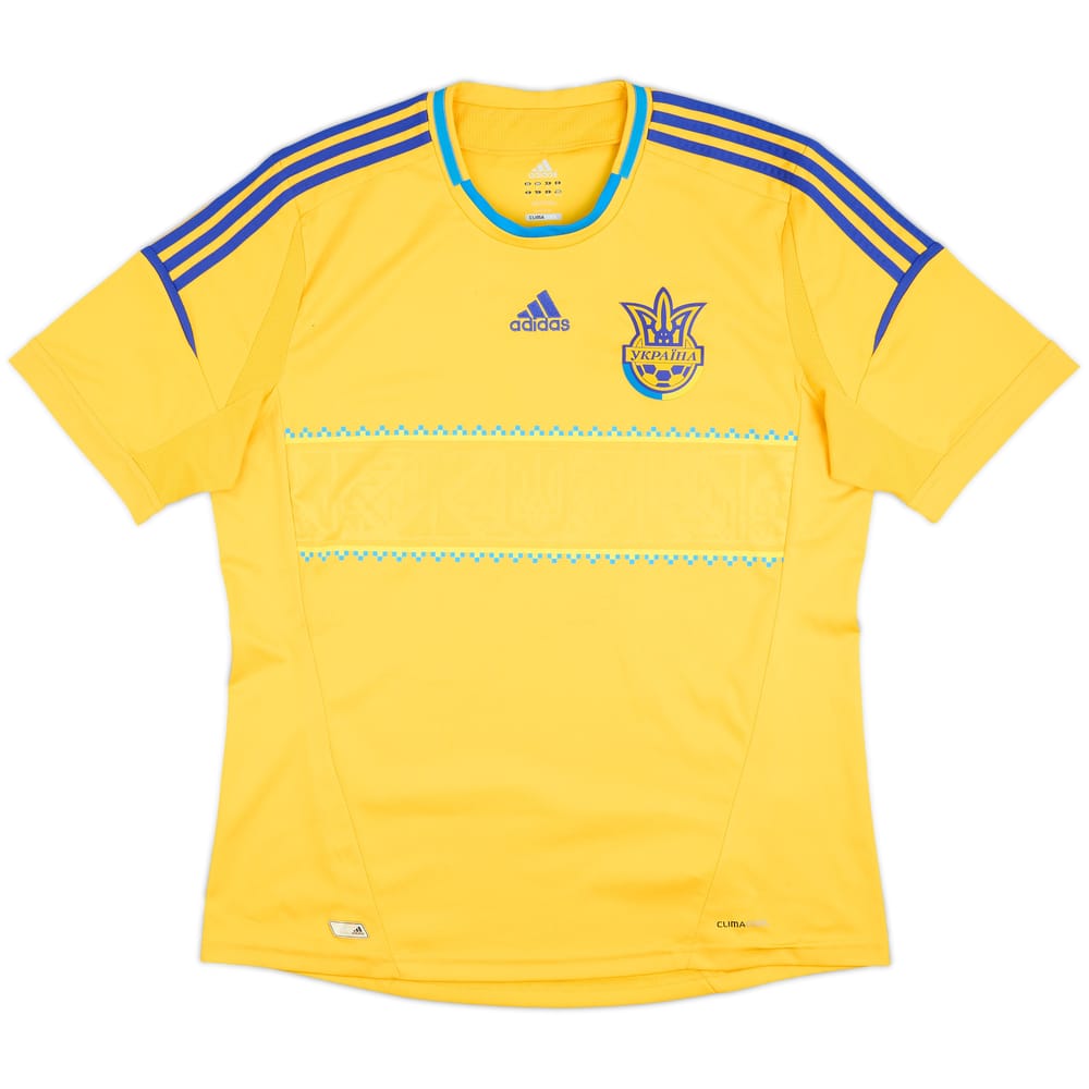 Camiseta de local de Ucrania 2011-13 - 6/10 - (XL)