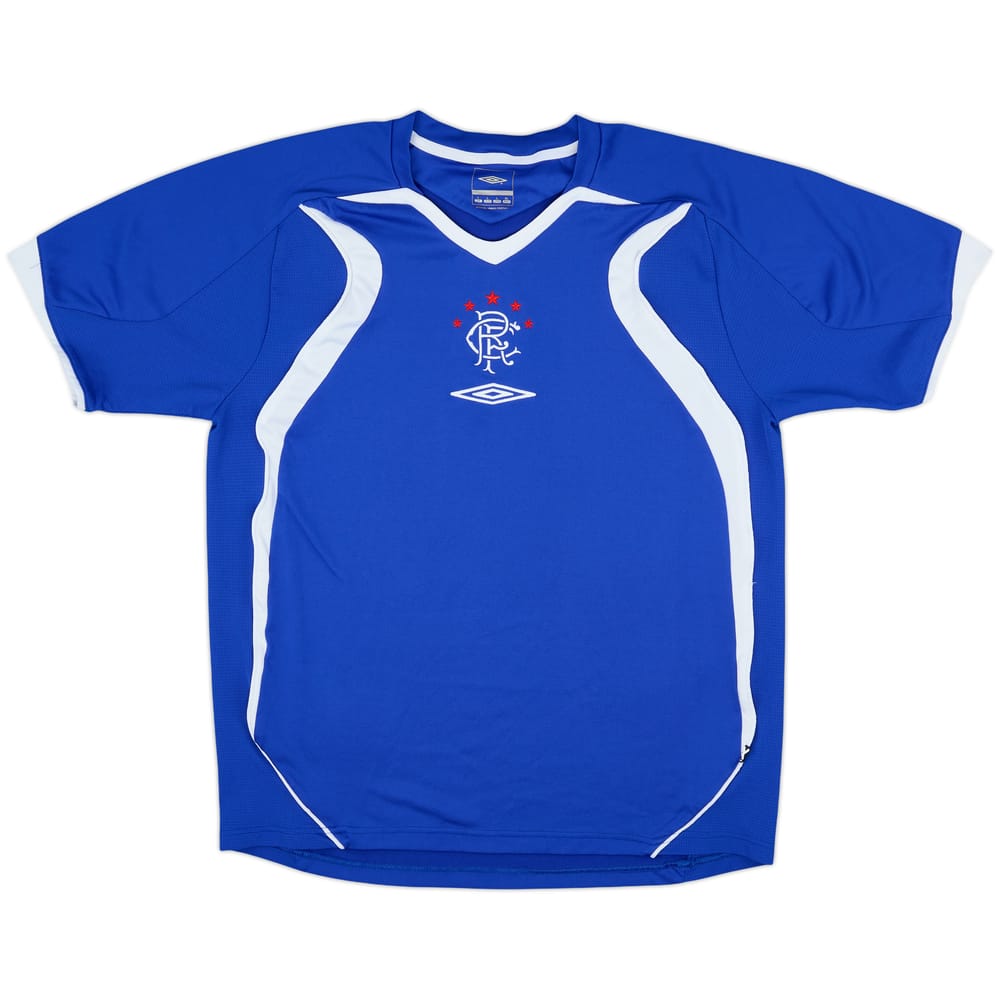 2006-07 Rangers Umbro Training Shirt - 9/10 - (L)