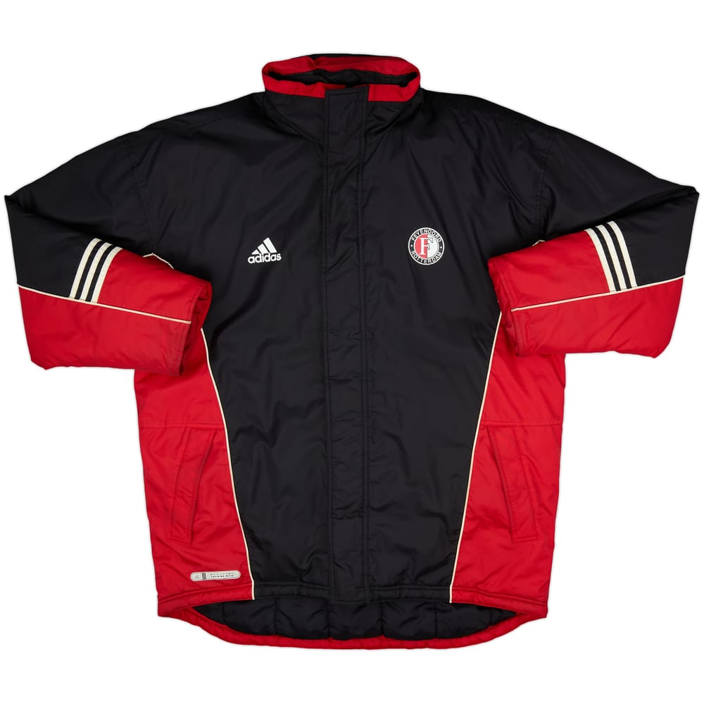 1999-00 Feyenoord adidas Padded Bench Coat - 8/10 - (XXL)