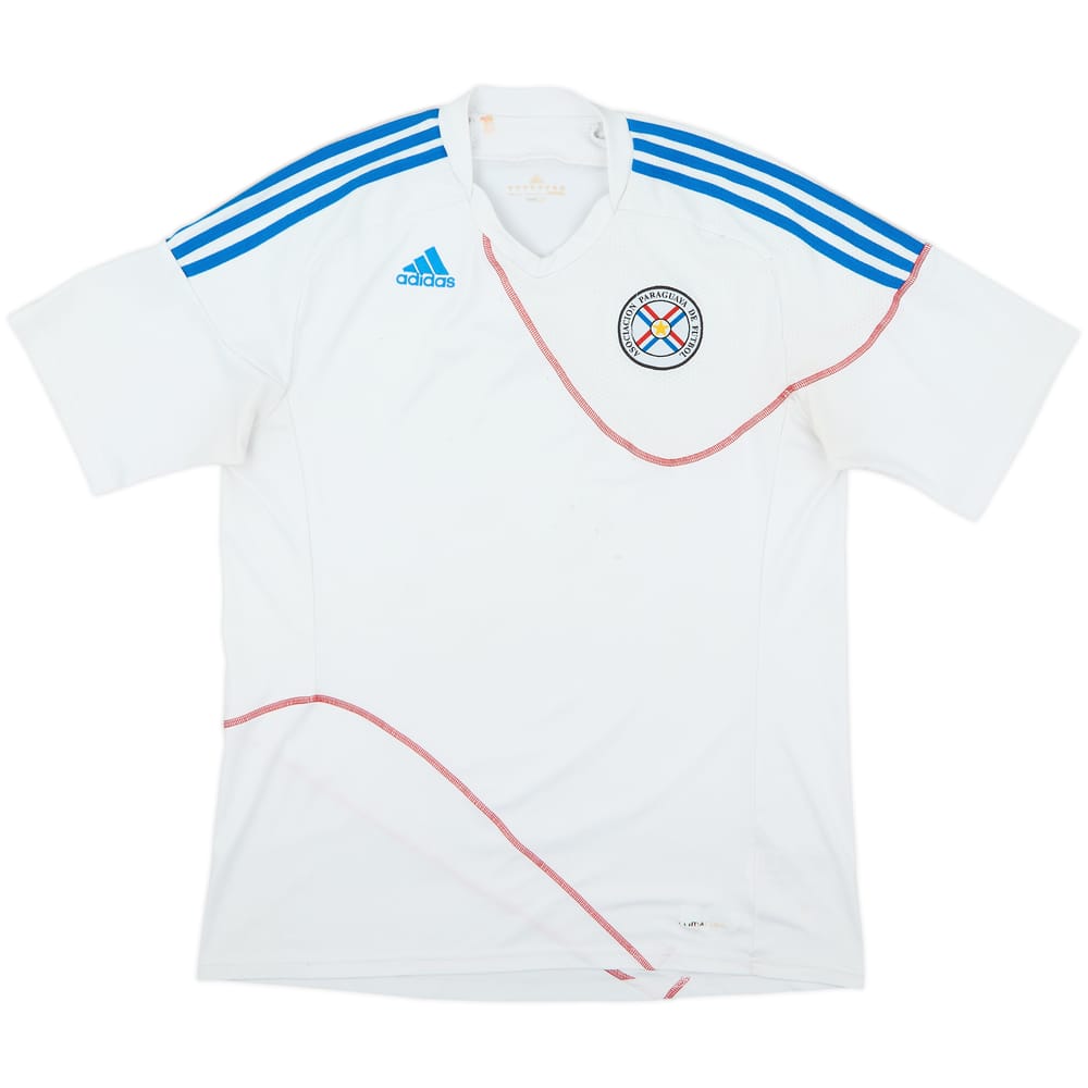 Camiseta de visitante de Paraguay 2010-12 - 5/10 - (XL)