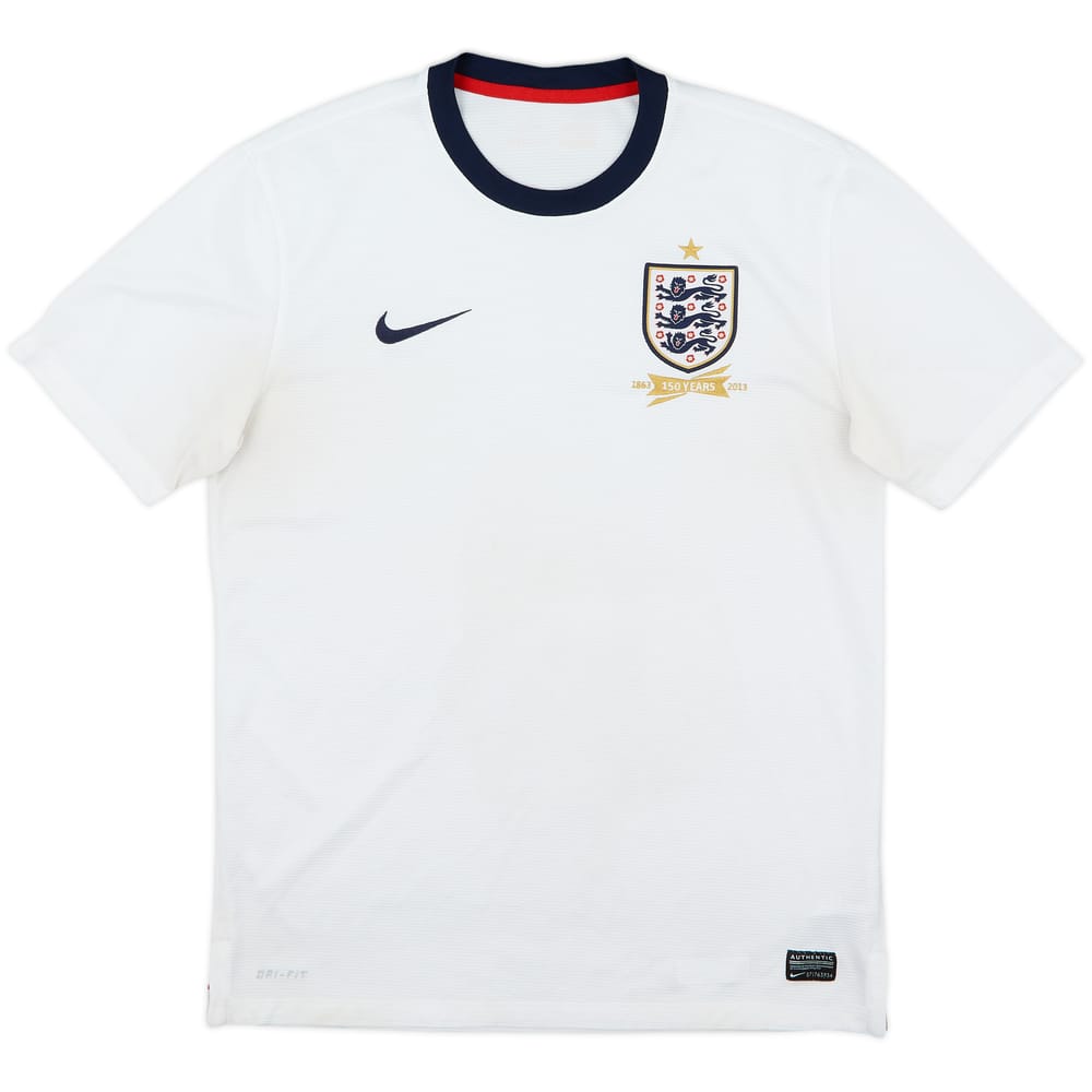 2013 England 150th Anniversary Home Shirt - 4/10 - (M)