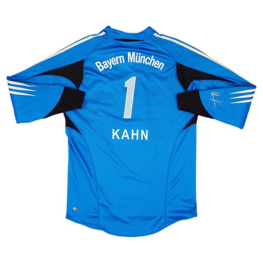 2004-05 Bayern Munich GK Shirt Kahn #1 - 8/10 - (XL.Boys)