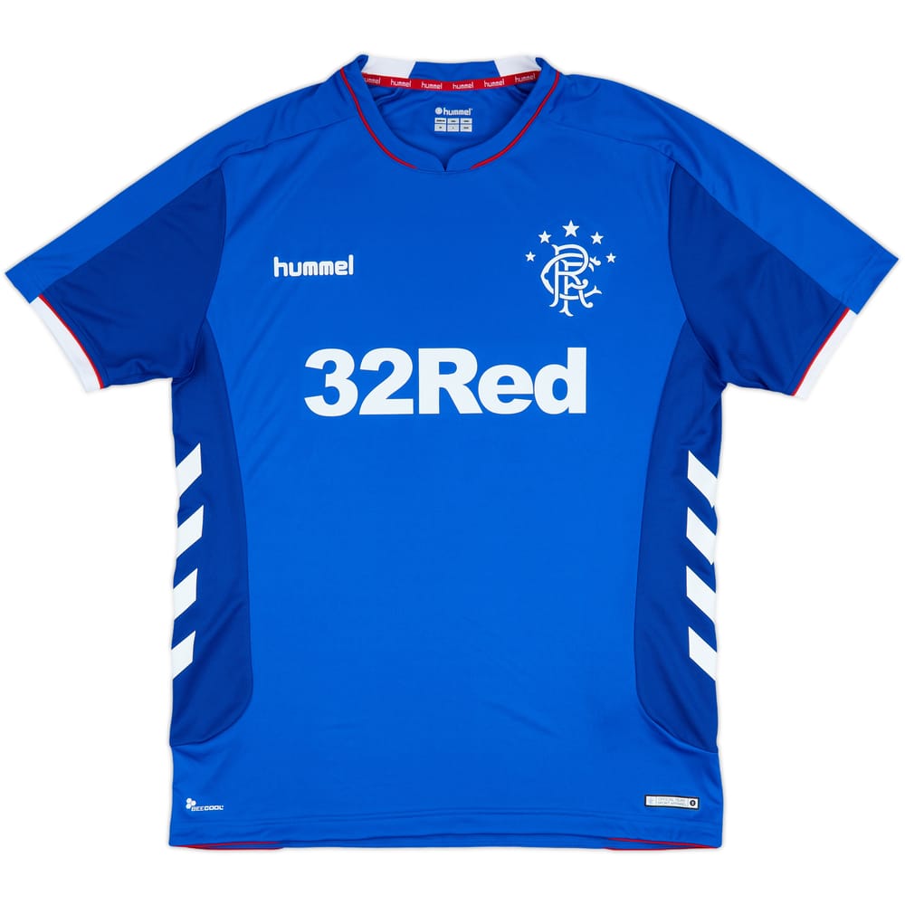 2018-19 Rangers Home Shirt - 10/10 - (XL)
