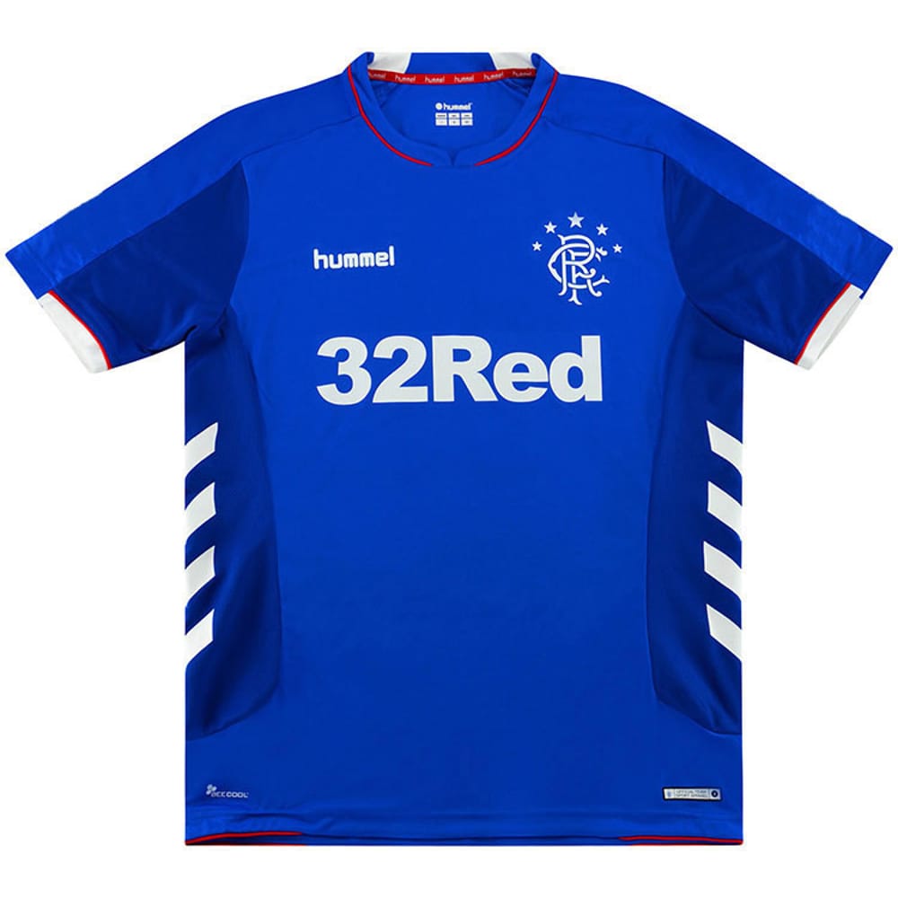 2018-19 Rangers Home Shirt - 8/10 - (M)