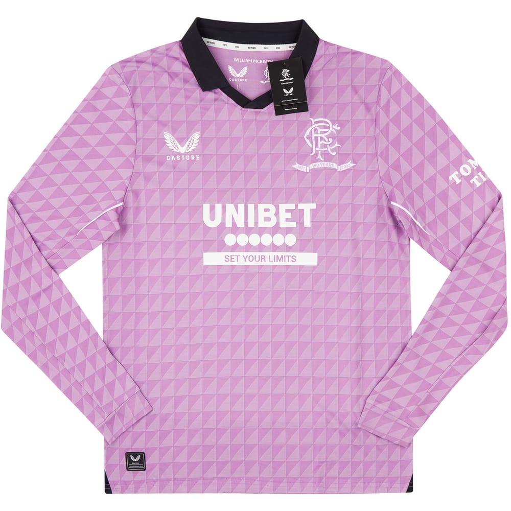 2021-22 Rangers Player Issue Pro '150 Years Anniversary' Third L/S Shirt