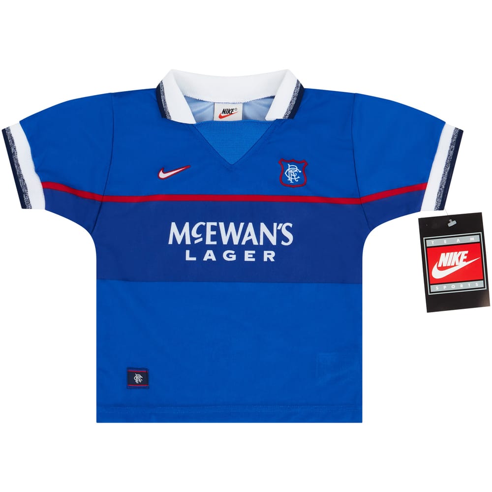 1997-99 Rangers Home Shirt 3 Years