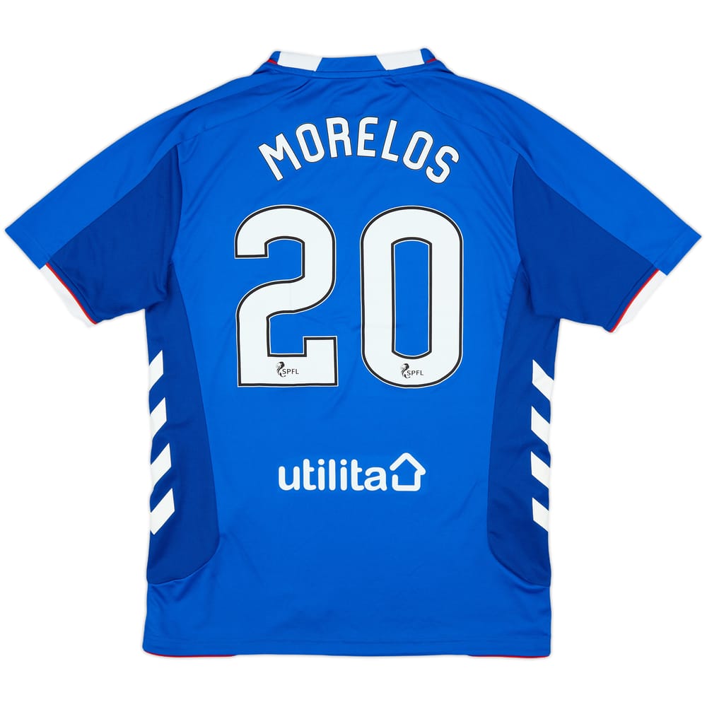 2018-19 Rangers Home Shirt Morelos #20