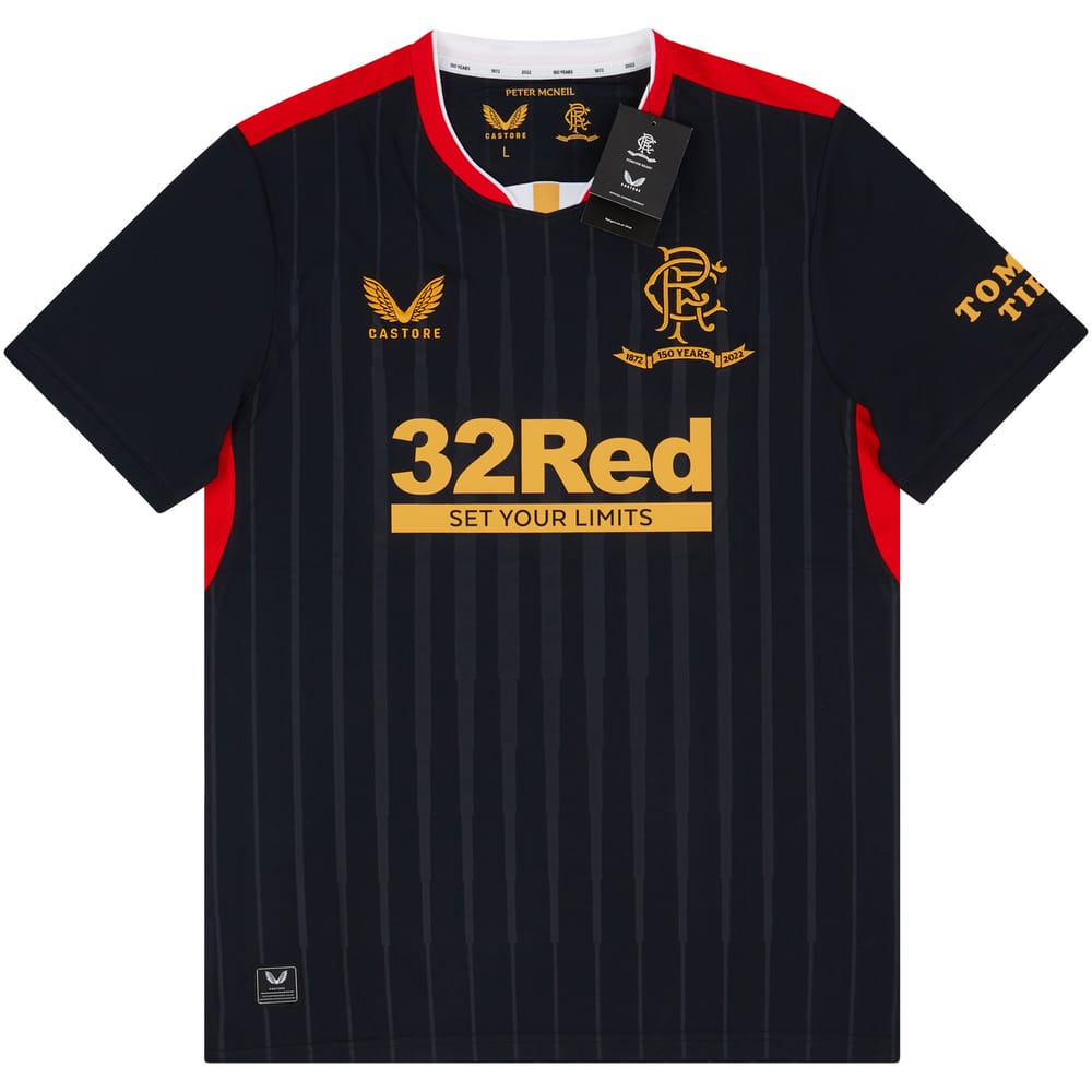 2021-22 Rangers Player Issue Pro '150 Years Anniversary' Away Shirt