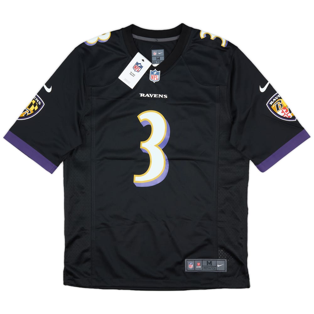 2023 Baltimore Ravens Beckham Jr #3 Nike Game Alternate Jersey (M)