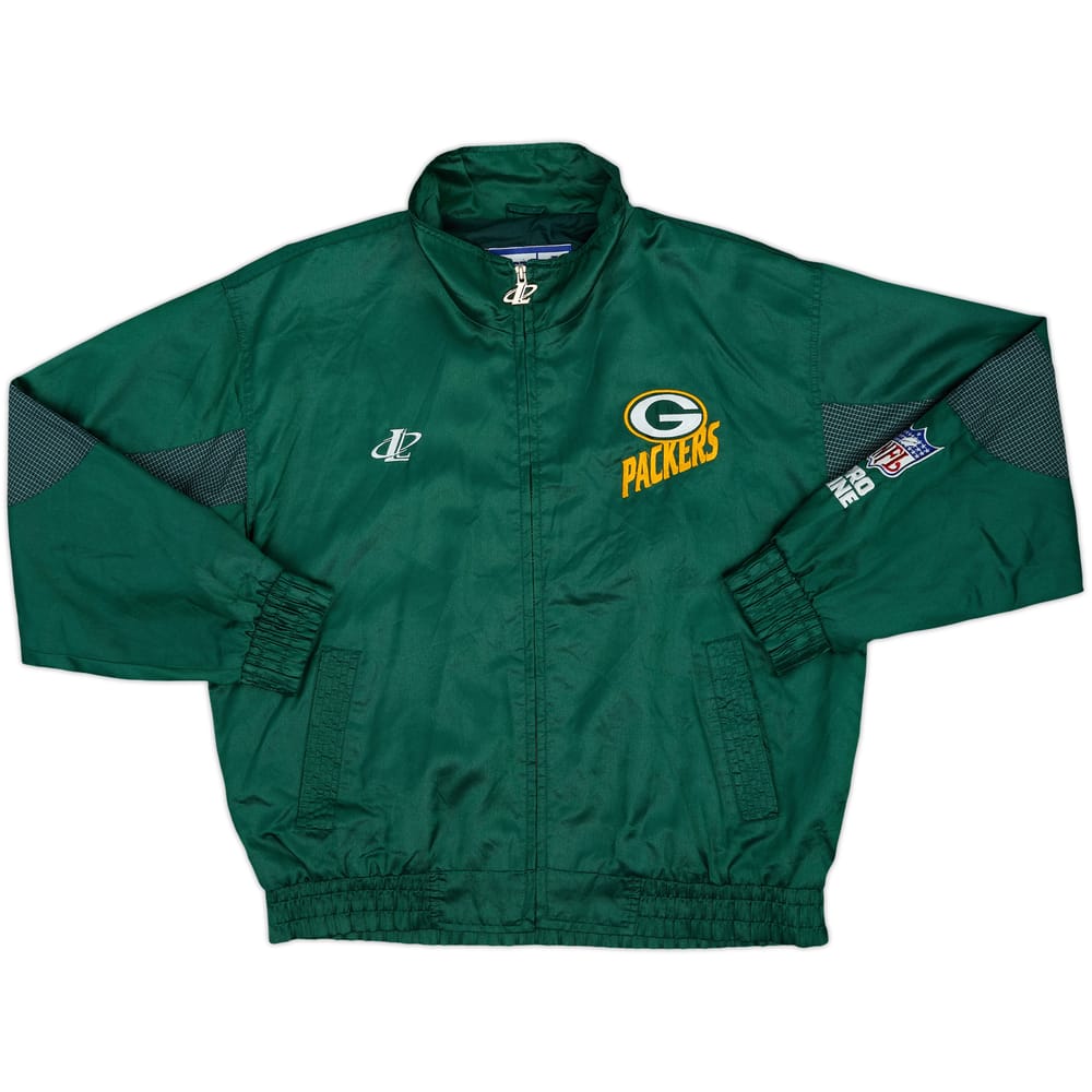 1997-99 Green Bay Packers Logo Athletic Full-Zip Jacket - 9/10 - (L)