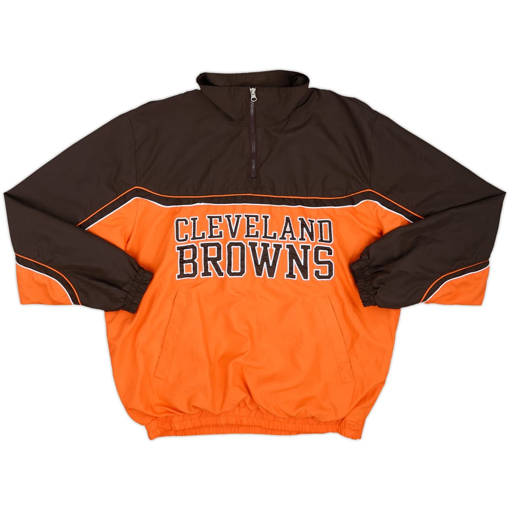 2009 Cleveland Browns NFL 1/4 Zip Jacket - 8/10 - (L)