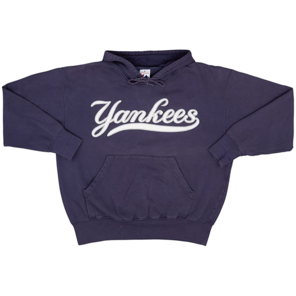 2000s New York Yankees Majestic Hooded Sweat Top - 6/10 - (XL)