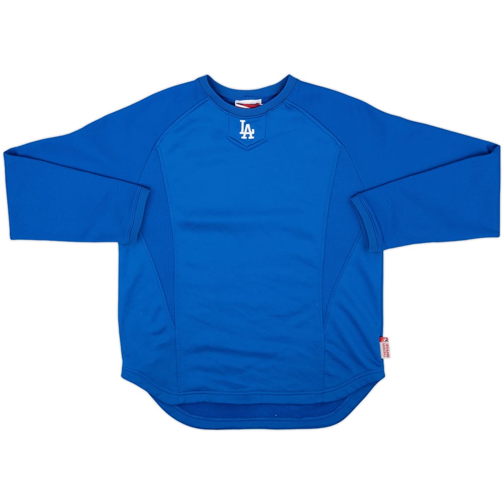2009 LA Dodgers Majestic Authentic Training Top - 6/10 - (L.Boys)