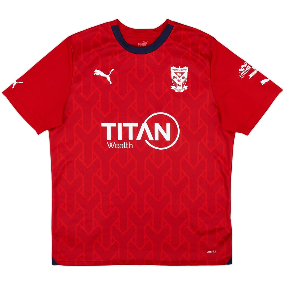 2023-24 York City Home Shirt - 8/10 - (L)