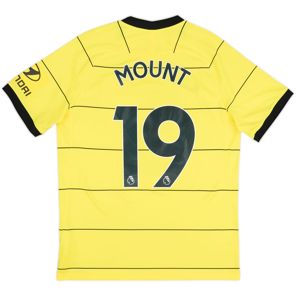 2021-22 Chelsea Away Shirt Mount #19 - 9/10 - (M)