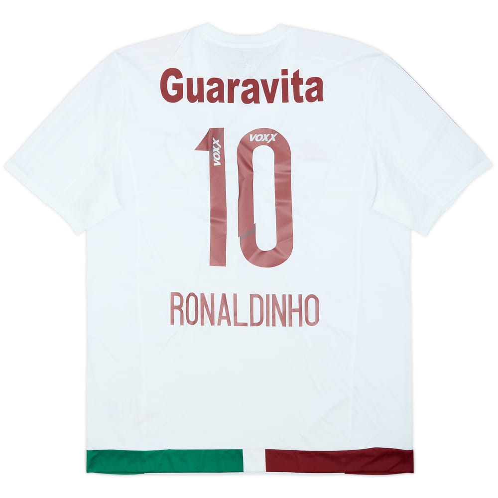 2015 Fluminense Away Shirt Ronaldinho #10 (L)