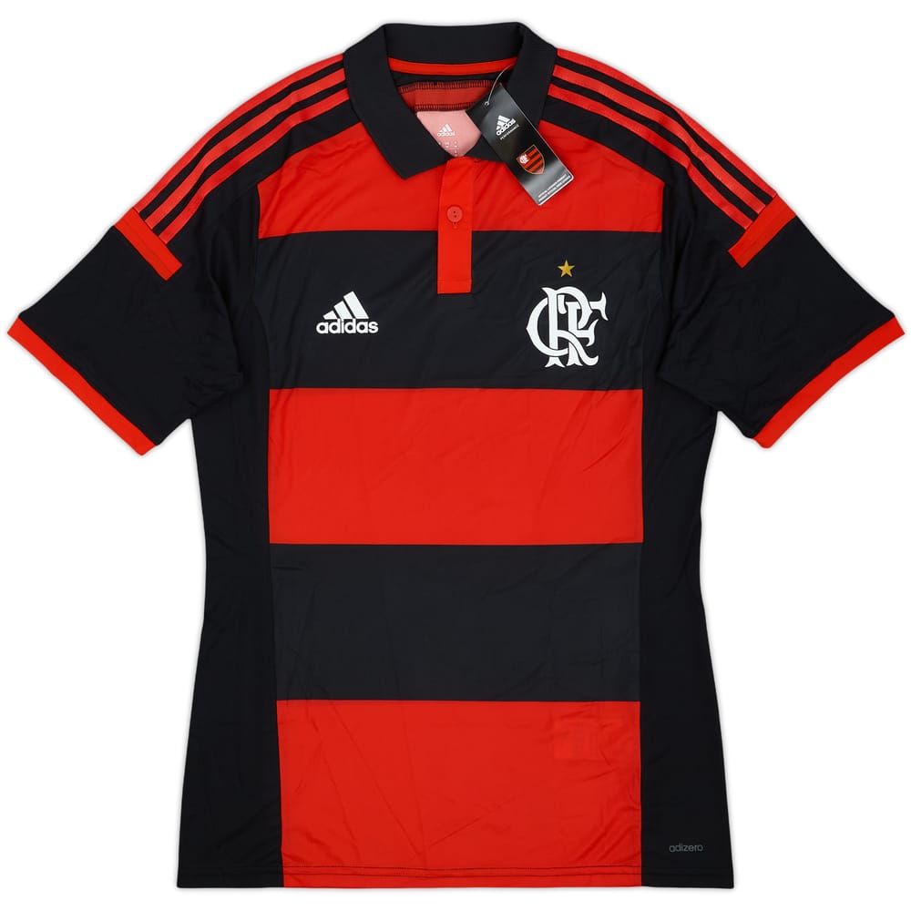 2014 Flamengo Authentic Home Shirt (M)