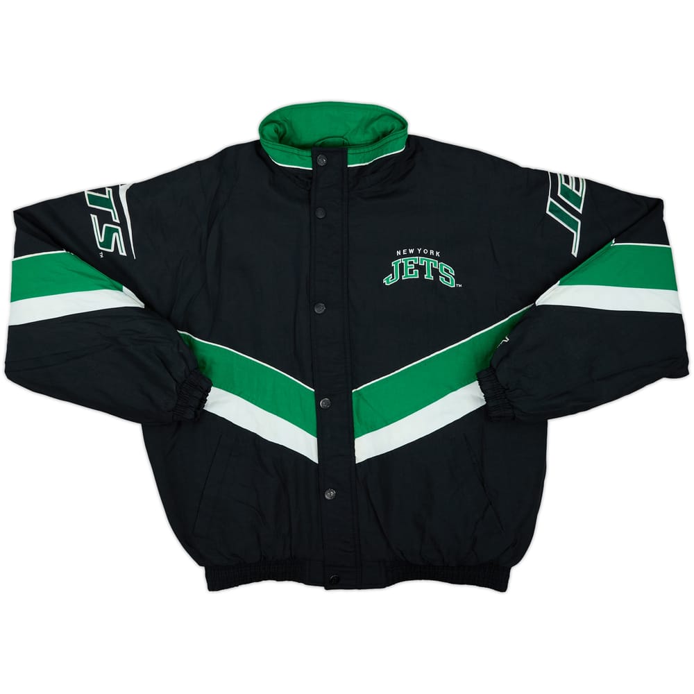 1990s New York Jets Starter Rain Coat - 7/10 - (L)