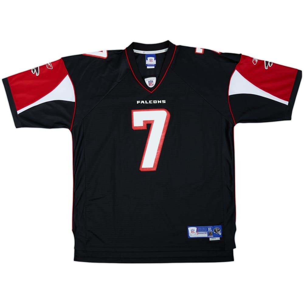 2005-06 Atlanta Falcons Vick #7 Reebok Premier Alternate Jersey - 7/10 - (XL)