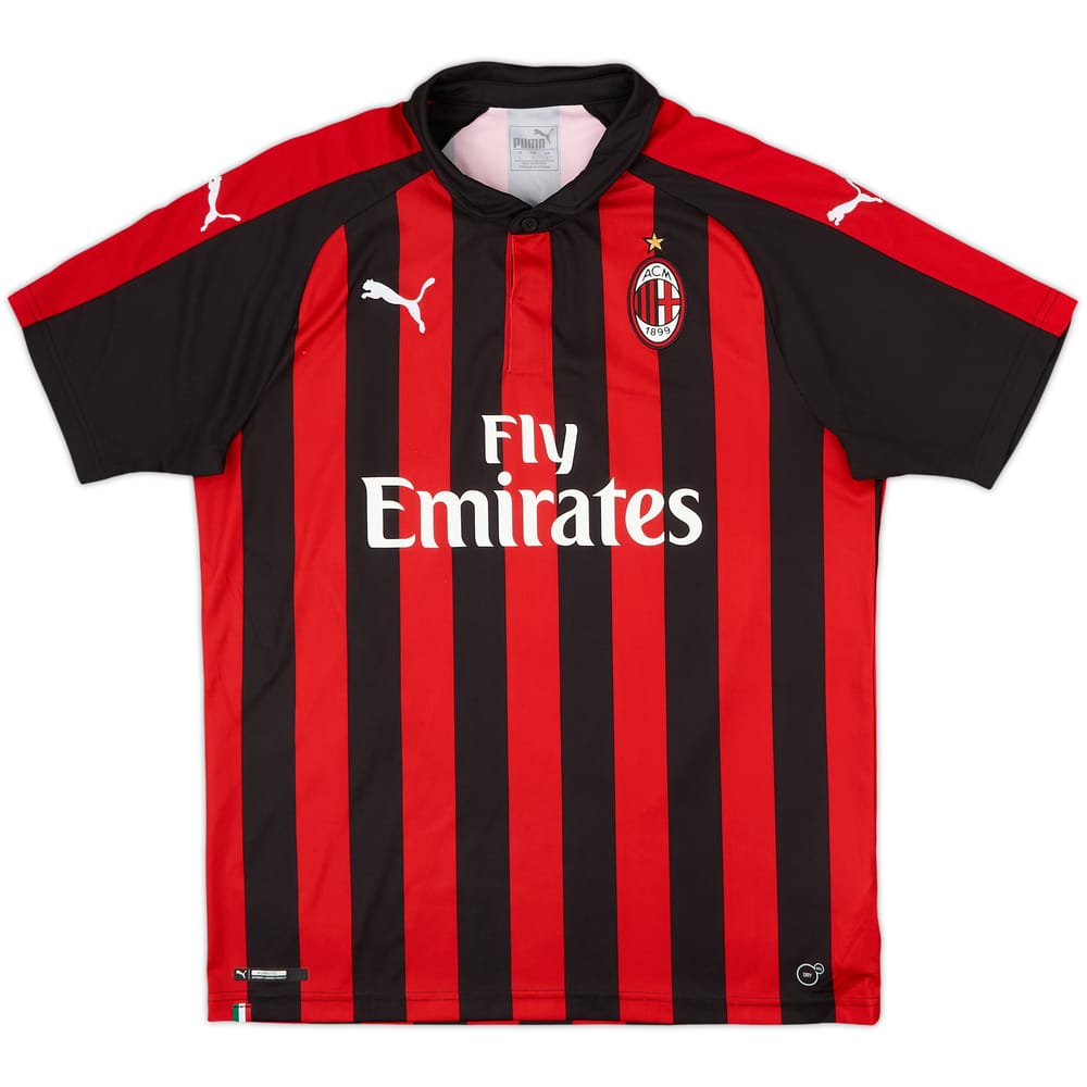 2018-19 AC Milan Home Shirt - 8/10 - (L)