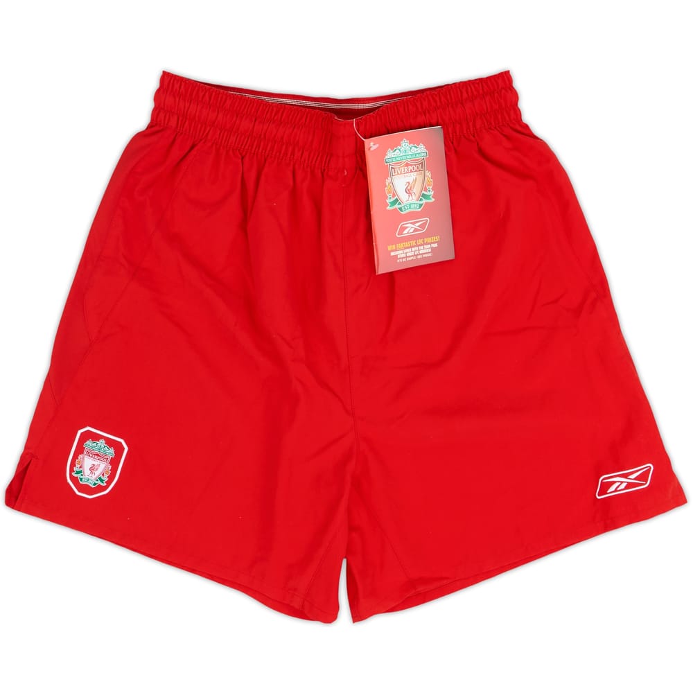 2004-06 Liverpool Home Shorts (M)