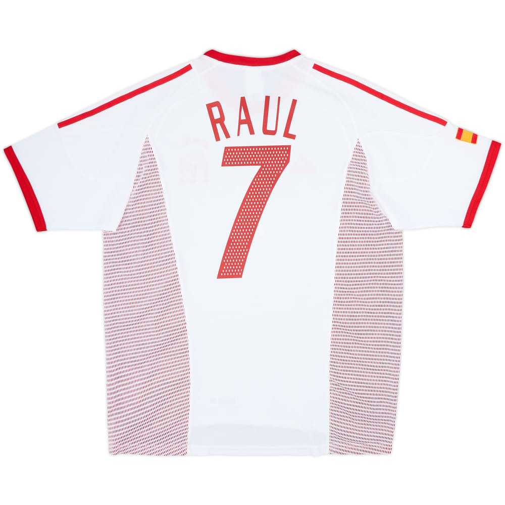 2002-04 Spain Away Shirt Raul #7 - 8/10 - (L)