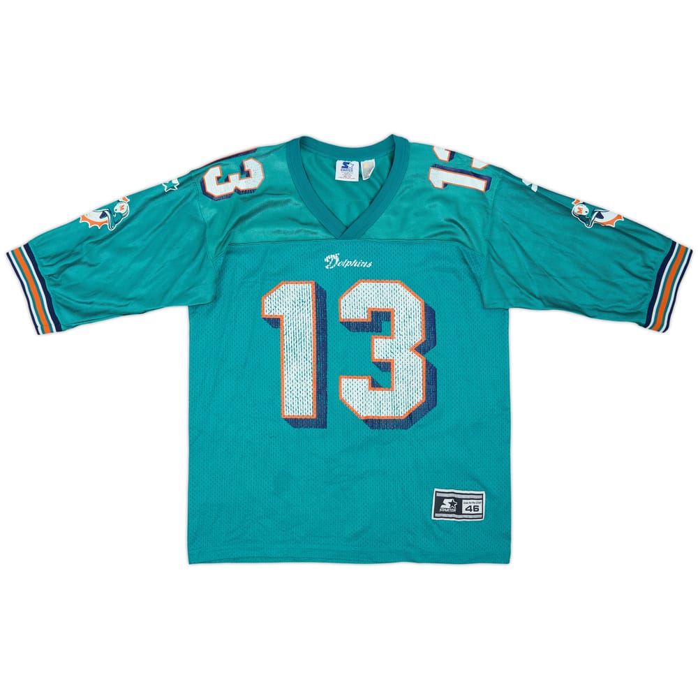 1997-99 Miami Dolphins Marino #13 Starter Home Jersey - 5/10 - (M)