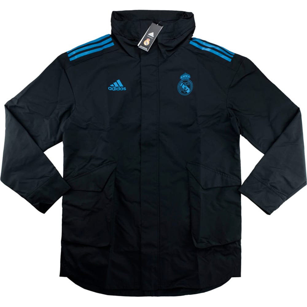 2017-18 Real Madrid adidas Champions League All-Weather Jacket - NEW