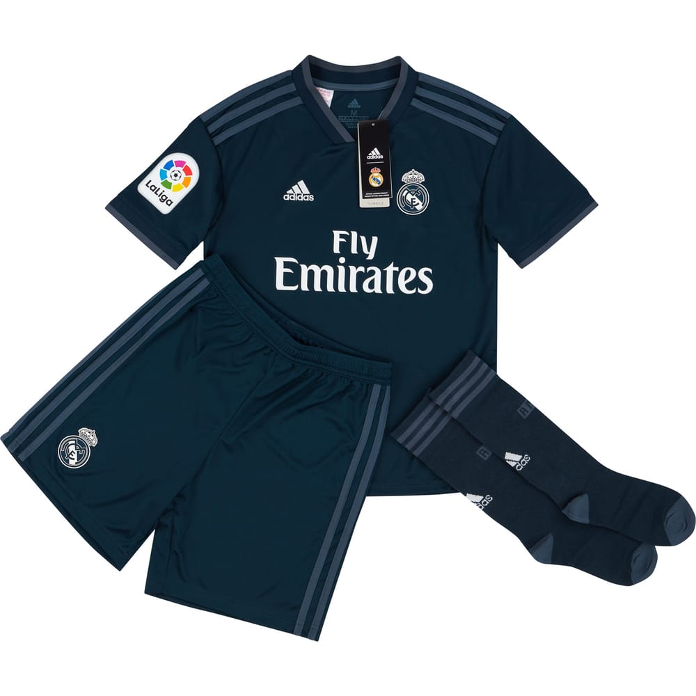 2018-19 Real Madrid Away Full Kit - NEW - (KIDS)