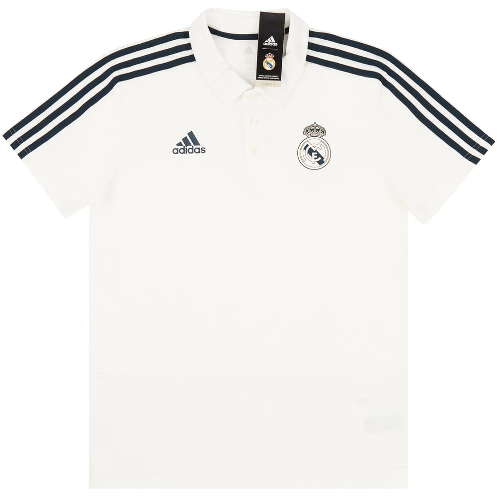 2018-19 Real Madrid adidas Polo T-Shirt - NEW