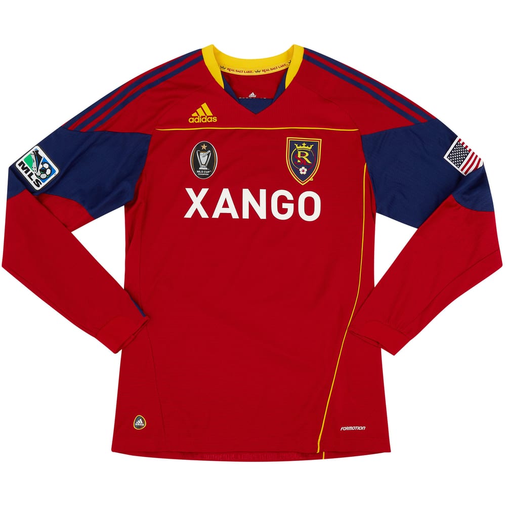 2010 Real Salt Lake Match Issue Home L/S Shirt Thompson #13
