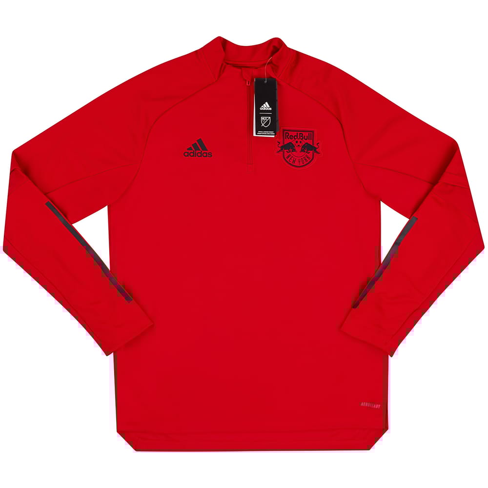 2020 New York Red Bulls adidas 1/4 Zip Training Top - NEW