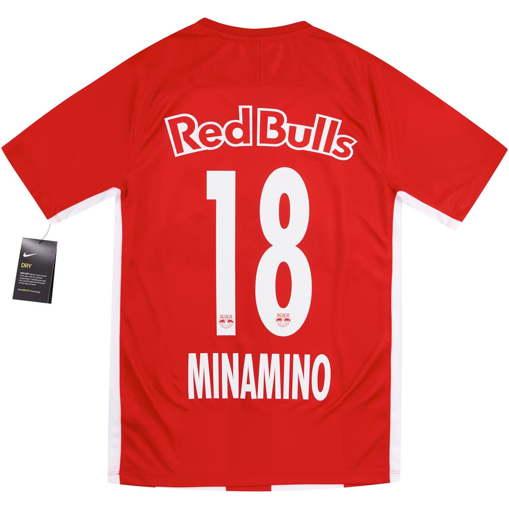 2019-20 Red Bull Salzburg Home Shirt Minamino #18 S