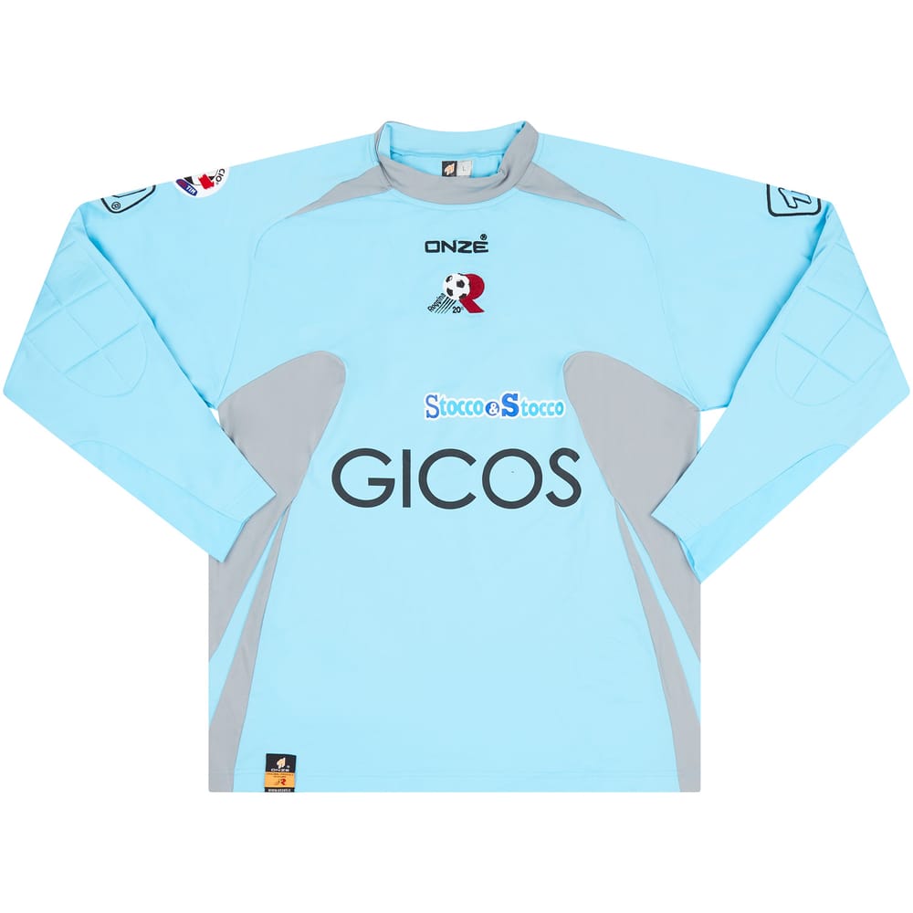 2005-06 Reggina Match Issue Coppa Italia GK Shirt Pelizzoli #1