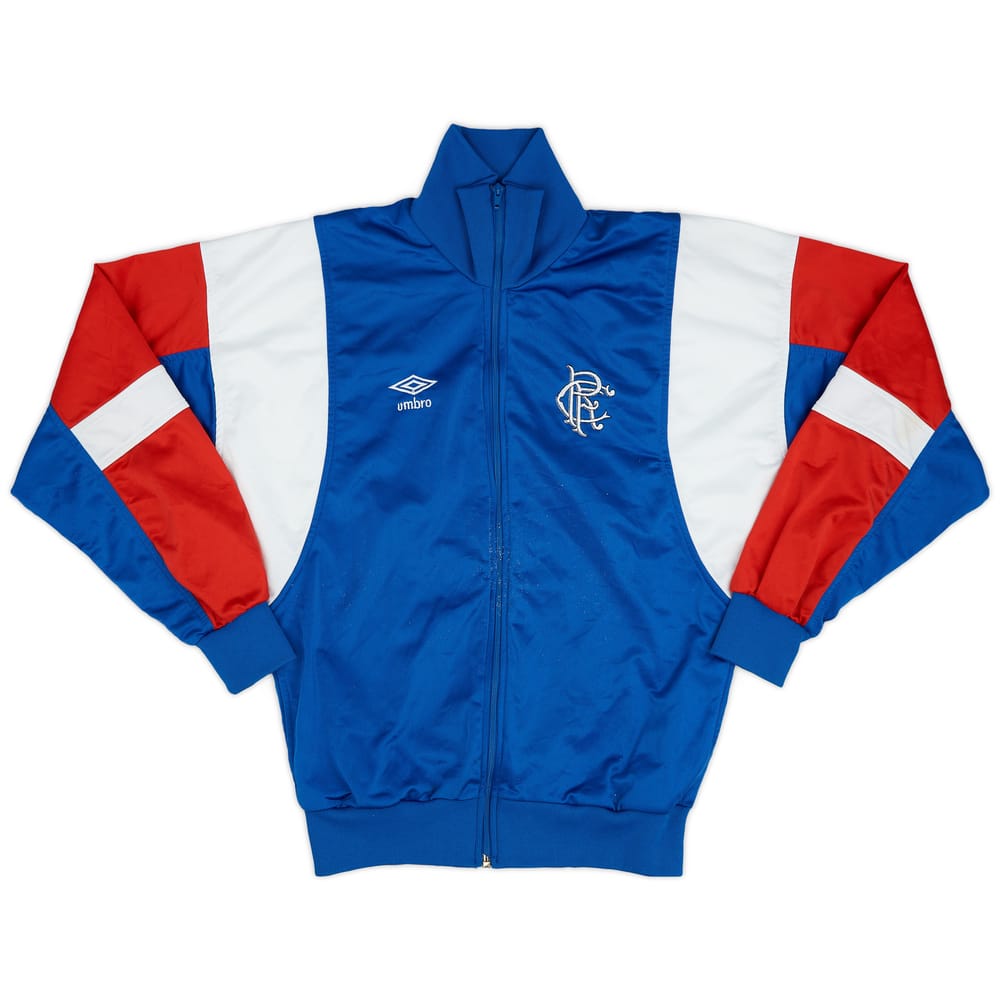 1987-90 Rangers Umbro Track Jacket - 9/10 - (S)