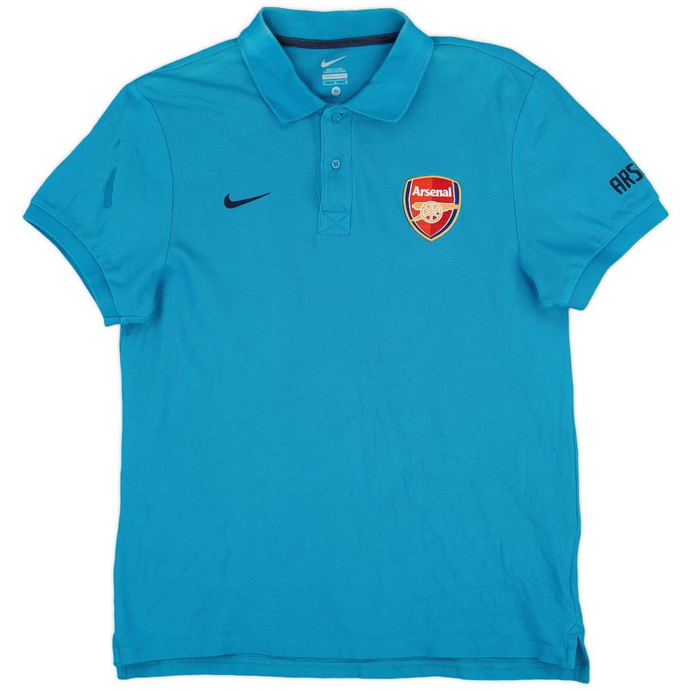 2011-12 Arsenal Nike Polo Shirt - 8/10 - (M)