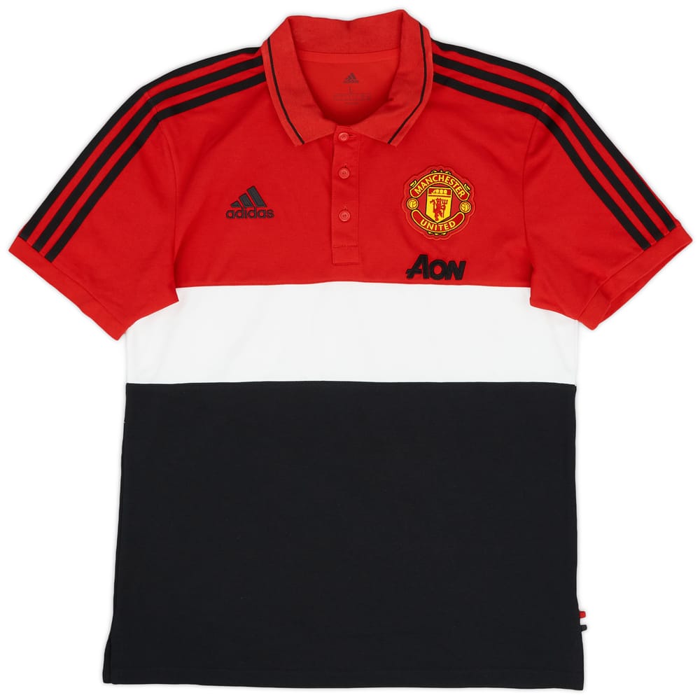 2019-20 Manchester United adidas Polo Shirt - 8/10 - (L)