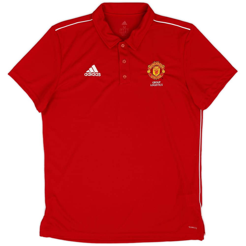 2018-19 Manchester United adidas Polo Shirt - 9/10 - (M)