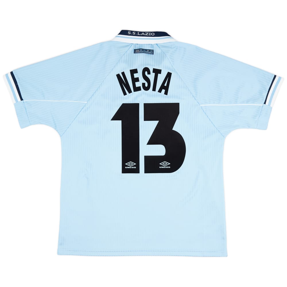 1997-98 Lazio Home Shirt Nesta #13 - 9/10 - (L)