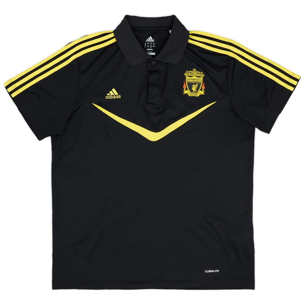 2010-11 Liverpool adidas Polo Shirt - 7/10 - (L)