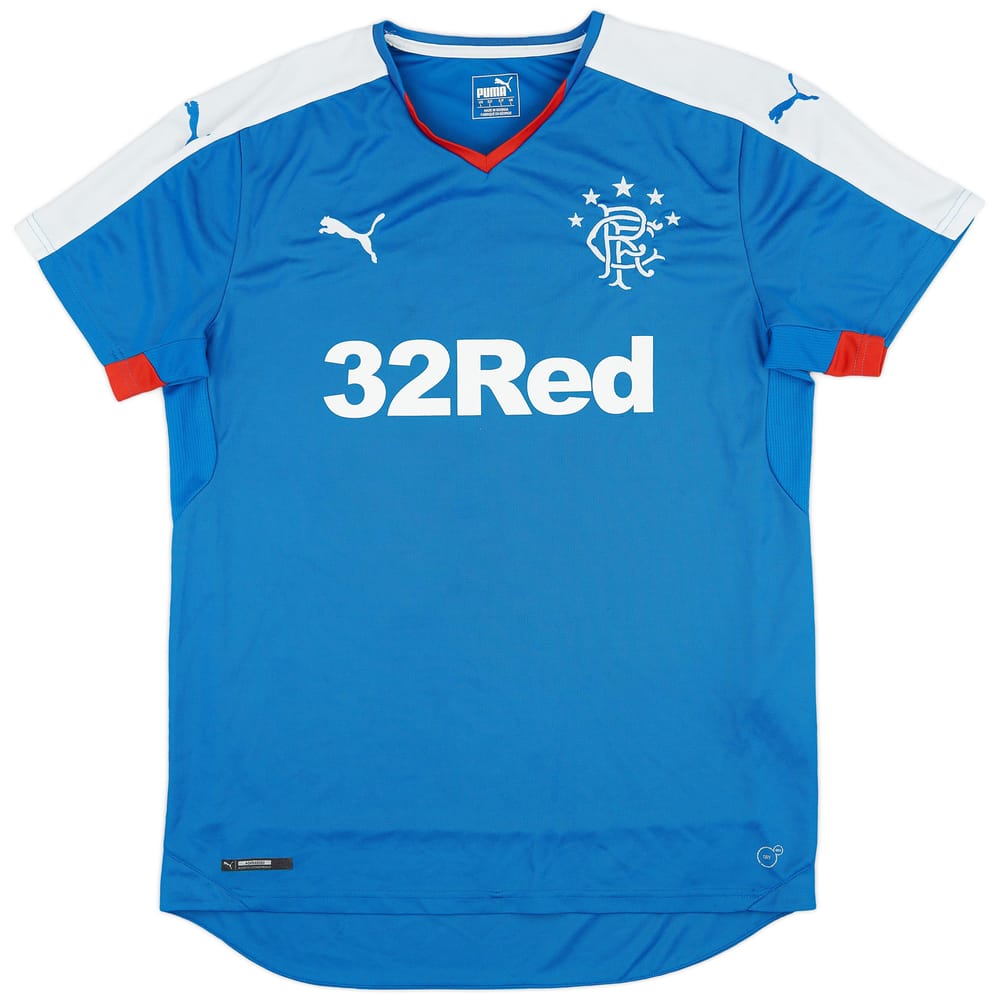 2015-16 Rangers Home Shirt - 8/10 - (L)