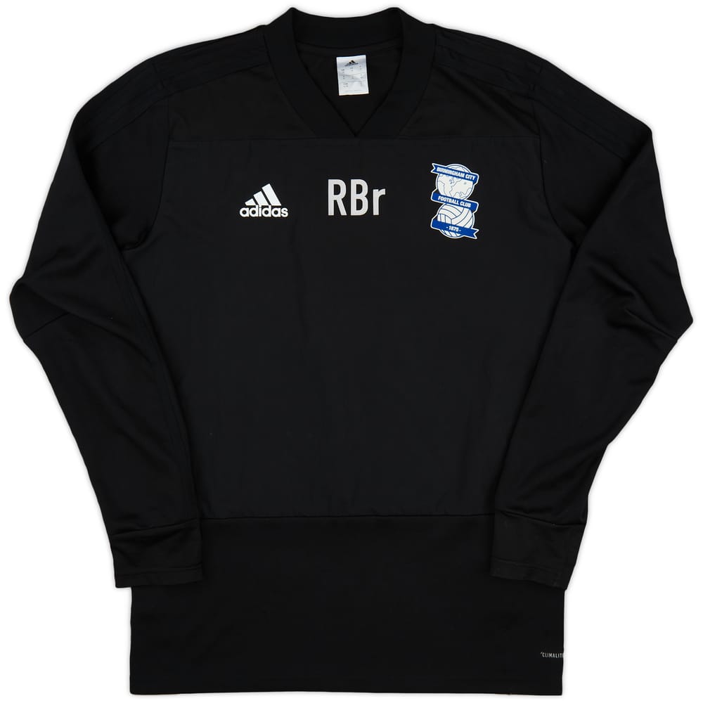 2017-18 Birmingham City Staff Issue adidas L/S Training Shirt - 8/10 - (M)
