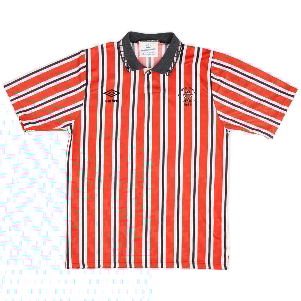 1990-92 Sheffield United Home Shirt - 5/10 - (M)