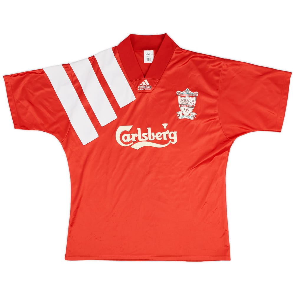 1992-93 Liverpool Centenary Home Shirt - 8/10 - (L/XL)