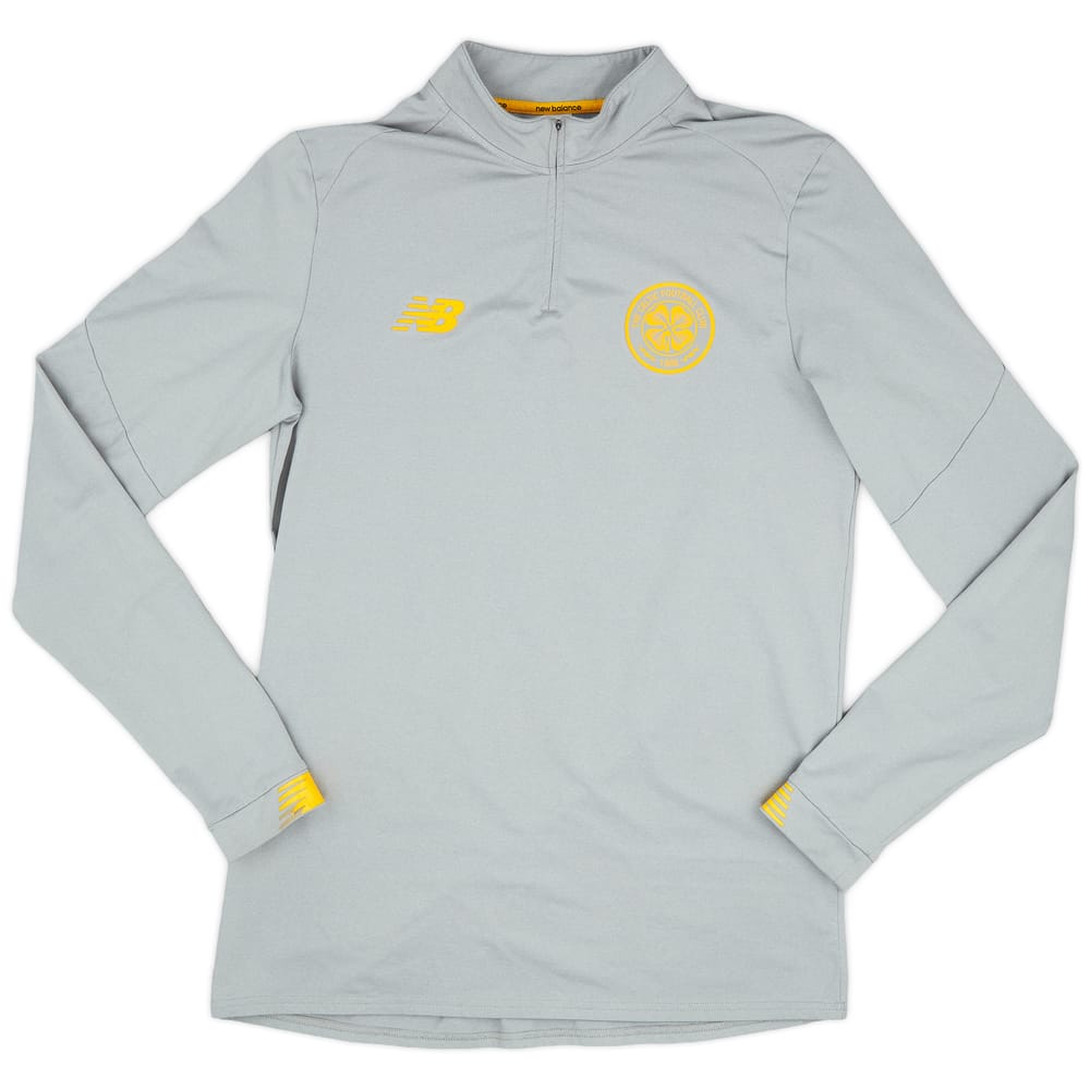2019-20 Celtic New Balance 1/4 Zip Training Top - 7/10 - (L)