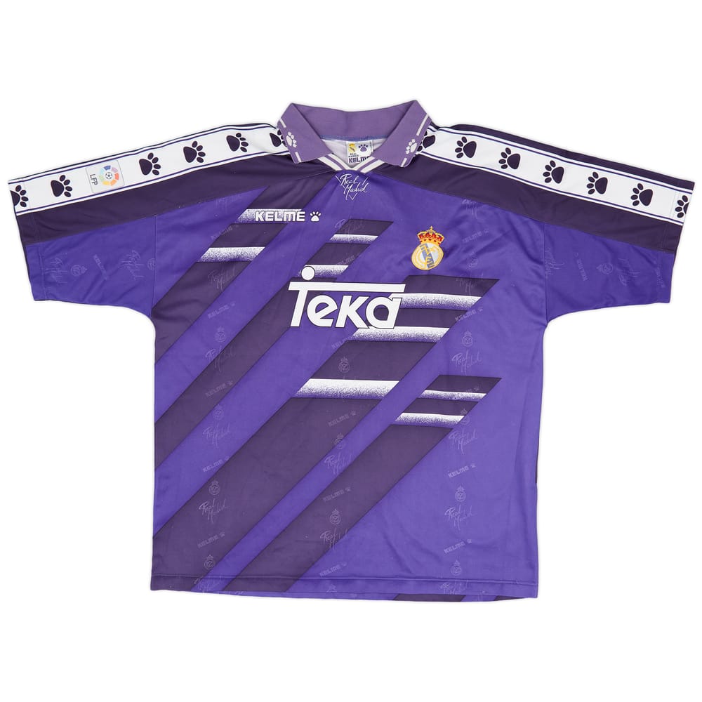 1994-96 Real Madrid Away Shirt - 9/10 - (XL)