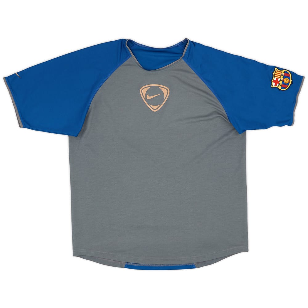 2002-03 Barcelona Nike Training Shirt - 8/10 - (L)