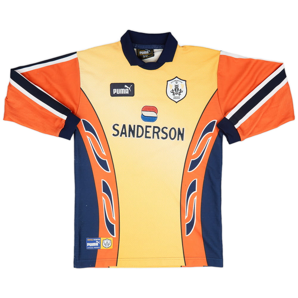1997-98 Sheffield Wednesday GK Shirt - 8/10 - (XS)